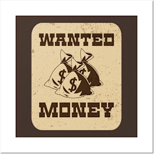 Wanted Money Posters and Art